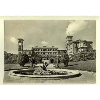 h0741 - Italian Garden , Osborne House , Isle of Wight - postcard