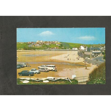 Postcard Cornwall Newquay Porth
