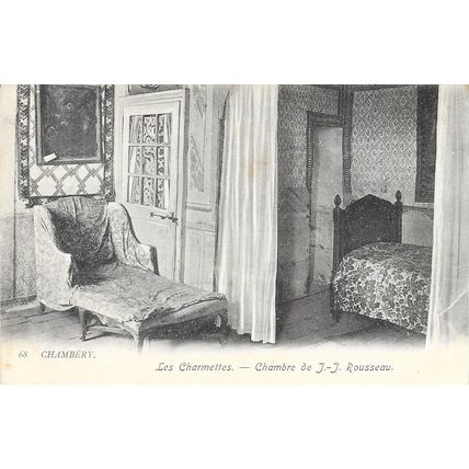 73 - Chambéry - les charmettes - chambre de JJ. Rousseau