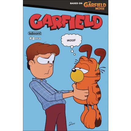 Garfield (2024) #4 KaBoom Boom! Studios J. J. Harrison Cover The Garfield Movie