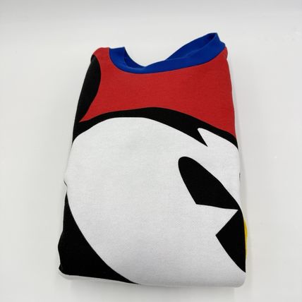 Vintage Disney Mickey Color Block Sweatshirt Slouchy Size XS Retro Unisex