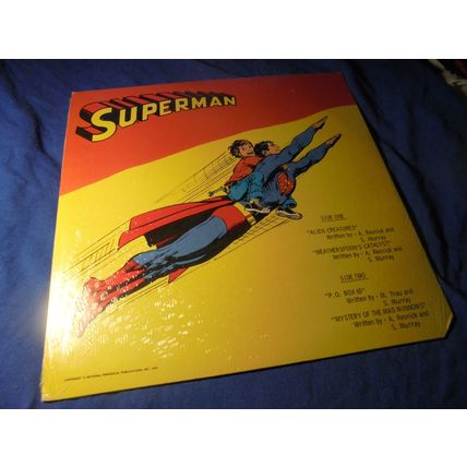 SEALED SUPERMAN 1975 LP Record!! 4 Stories!! Neal Adams Artwork!! 60.00 Shipped