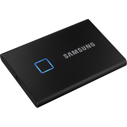 New Samsung T7 2TB Fingerprint Secure Portable External SSD 256-bit encryption