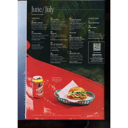 BON APPETIT magazine 2024 "TAKE IT OUTSIDE" ISSUE BEST SUMMER EVER NEW