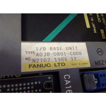 FANUC A03B-0801-C460,RC01B,IF01A,A03B-0801-C00  8,A20B-1001-0570,ID16D,OD16H,ED