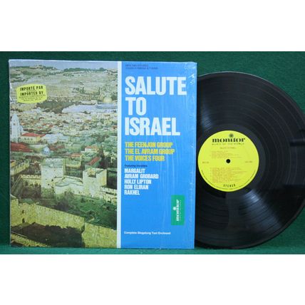 Feenjon Group/El Avram Group/Voices Four - Salute to Israel - MFS 746 - EX