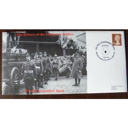 1998 GB We Will Remember Them British Forces Cover Douglas Haig Special Order