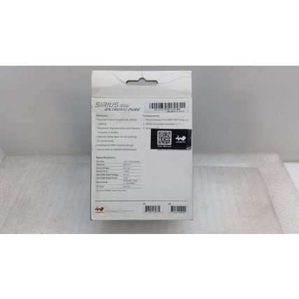 IN WIN Kit of 3 Sirius ASE120P Extreme RGB Fans, 120mm, ARGB Controller