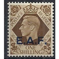 Somalia (EAF) 1943 S8 1/- Bistre-Brown Unmounted Mint ...