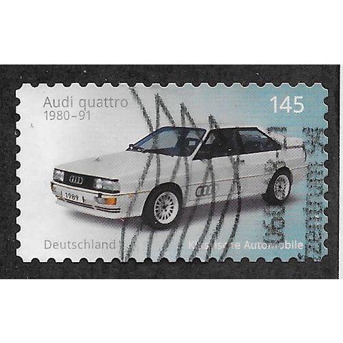 GER 2018 €1.45(S/A) 'CARS - AUDI QUATTRO' FINE USED (EBID61-672)