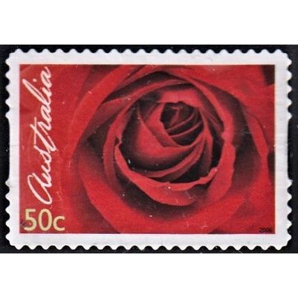 AUSTRALIA, 2006 50c Rose, SG 2589 (Scott #2488), used