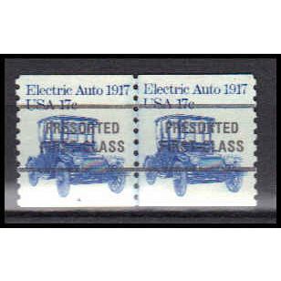 1906a 17c Electric Auto Very Fine MNH Dry Gum CNP Left 4C PA0454