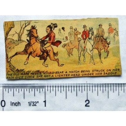 Vintage hunt illustration - The Old Mare