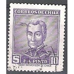 Chile 1956 Michel 518A O Cote (2005) 0.20 Euro Francisco Antonio Pinto