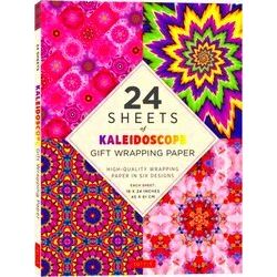 Kaleidoscope Gift Wrapping Paper - 24 Sheets: 18 X 24 (45 X 61 Cm) Wrapping Pape