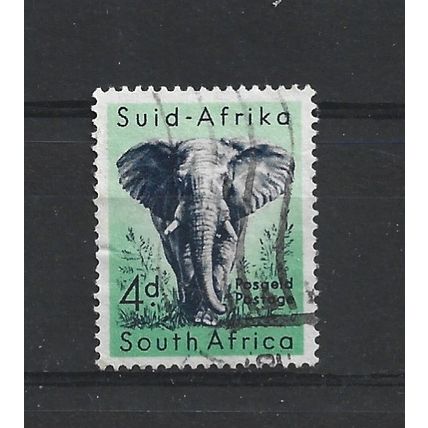 SouthAfrica.SG156 4d African Elephant.Fine Used.Aug25e