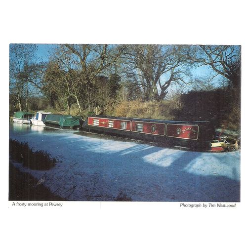 PEWSEY, KENNET AND AVON CANAL unused postcard.