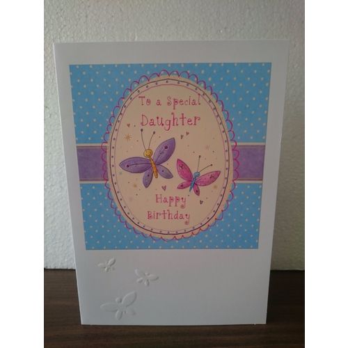 daughter birthday card - To A Special Daughter Happy Birthday - 09