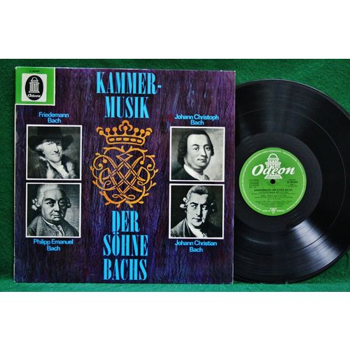 Zoller/Koch/Brandis/Ueberschaer - Kammermusik der Sohne Bachs - 80 804 - NM