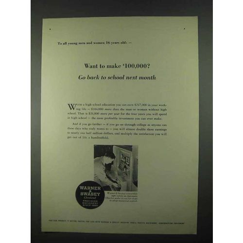 1967 Warner & Swasey Convertible Tape System Ad - School