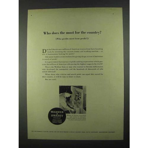 1967 Warner & Swasey Convertible Tape System Ad - For Country