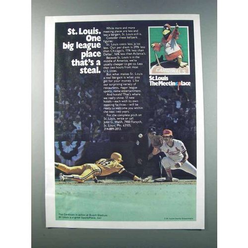 1981 St. Louis Missouri Ad - Keith Hernandez