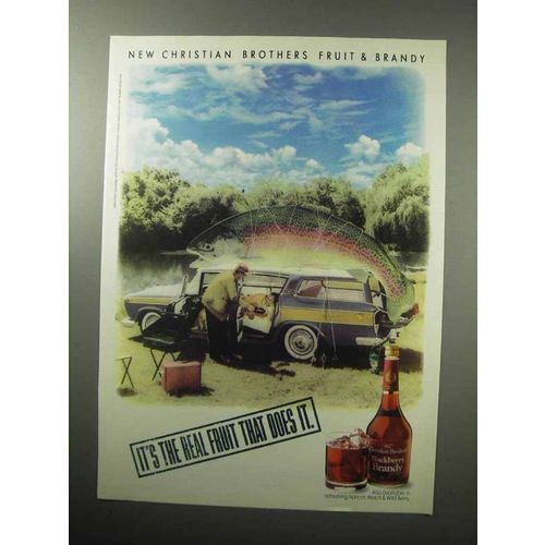1987 Christian Brothers Blackberry Brandy Ad