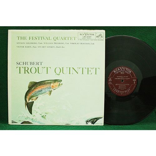 Festival Quartet/Stuart Sankey - Schubert: Trout Quintet - LM 2147 - EX+