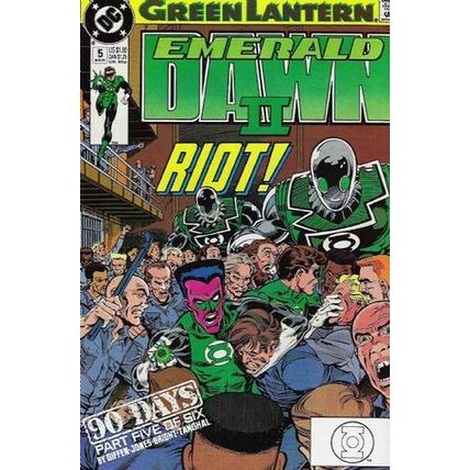 Green Lantern: Emerald Dawn II (1991 Ltd) # 005 VFN- AMERICAN COMICS