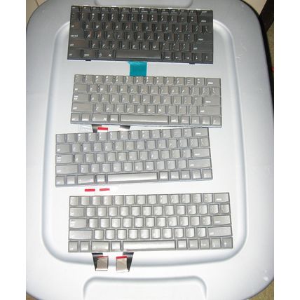 4 Macintosh Powerbook Keyboards Not Tested Parts Repair