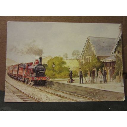 BITTON STATION, AVON VALLEY RAILWAY, BITTON, GLOUCESTERSHIRE postcard (A) =