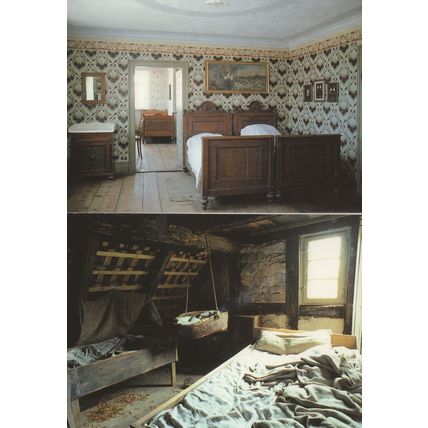 Hohenloher Freiland Museum Germany 2x Bedroom Postcard s