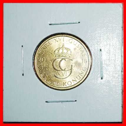 NETHERLANDS: SWEDEN ★ 5 CROWNS 2016 MINT LUSTRE! IN HOLDER!★LOW START★NO RESERVE
