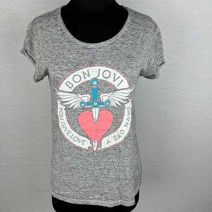 Bon Jovi You Give Love A Bad Name Womens S T-Shirt Shirt