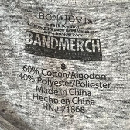 Bon Jovi You Give Love A Bad Name Womens S T-Shirt Shirt