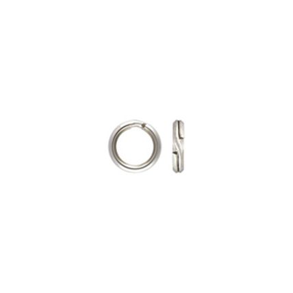 925 Sterling Silver Split Ring Stronger Charm Hanger 5mm Size Jump Ring C003
