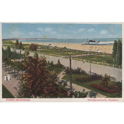 Seebad Swinemunde German Old Postcard