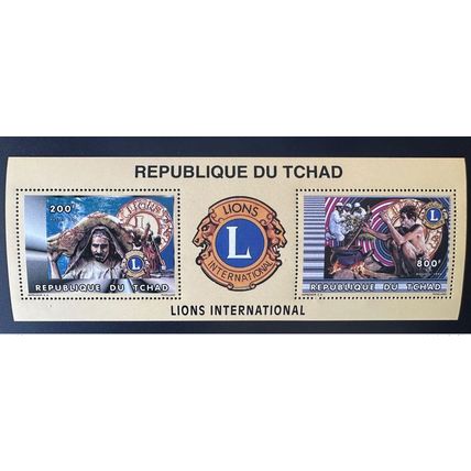 Tchad Chad Tschad 1996 Mi. Bl. 257 A Lions International Club