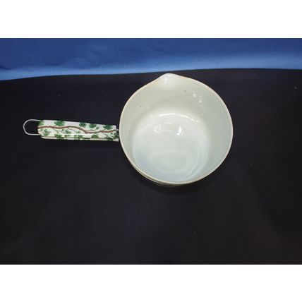 luminite Frugier Porcelaine De Paris France Pour Spout Sauce Pan Ivy Vine Coco