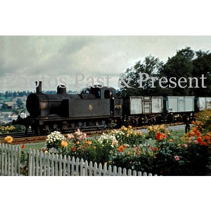 Midsomer Norton Railway Station 1961, S & D, Large Photo