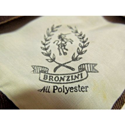 Vintage Bronzini Polyester Democrat Tie Donkey Political Novelty Necktie 1970's