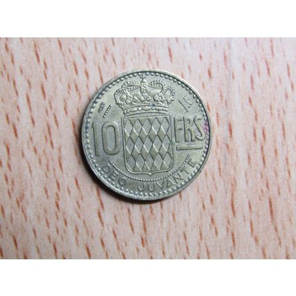 Monaco 1950 Rainier III 10 Francs Coin