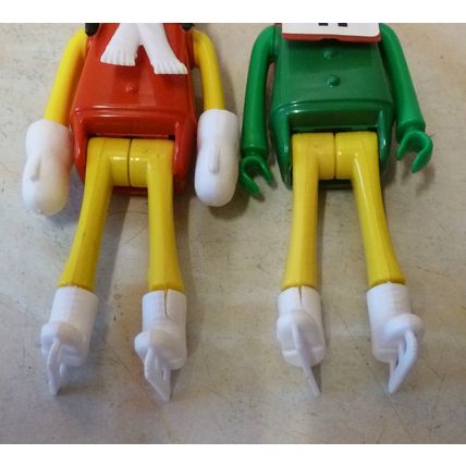 VINTAGE PLAYCRAFT BUSY BODIES WINTER SPORTS SET