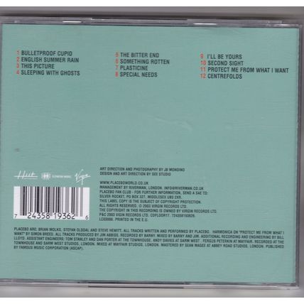 Placebo : Sleeping With Ghosts. (2003) CD album