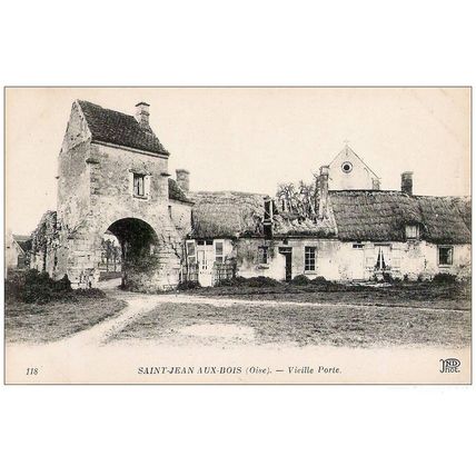 60 - Saint Jean aux Bois - vieille porte