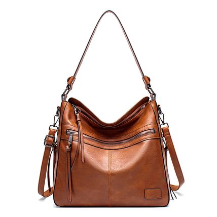 Women Handbags with Crossbody Strap Brown