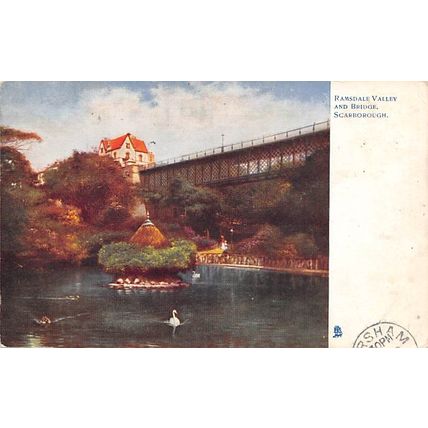 Ramsdale Valley & Bridge, Scarborough : Tuck Oilette 775 "Scarborough" pu 1911
