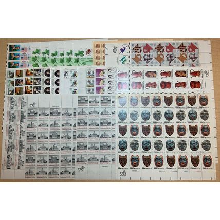Discount Postage Sheet Lot - 10-15¢ Values Face Value $374.62 - Stuart Katz