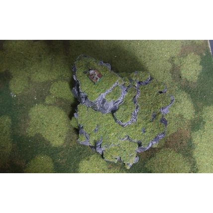 Rocky hilltop rocky outcrop Terrain/Wargame Tabletop Terrain Rocks and Scenery