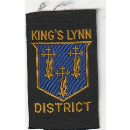 Scout Badge UK - Kings Lynn - Ribbon (BY14)